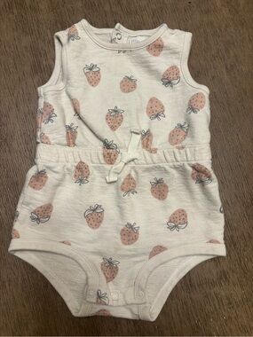 NWOT Little Planet by Carter's Organic Baby Girls' Knit Bubble Romper 18m